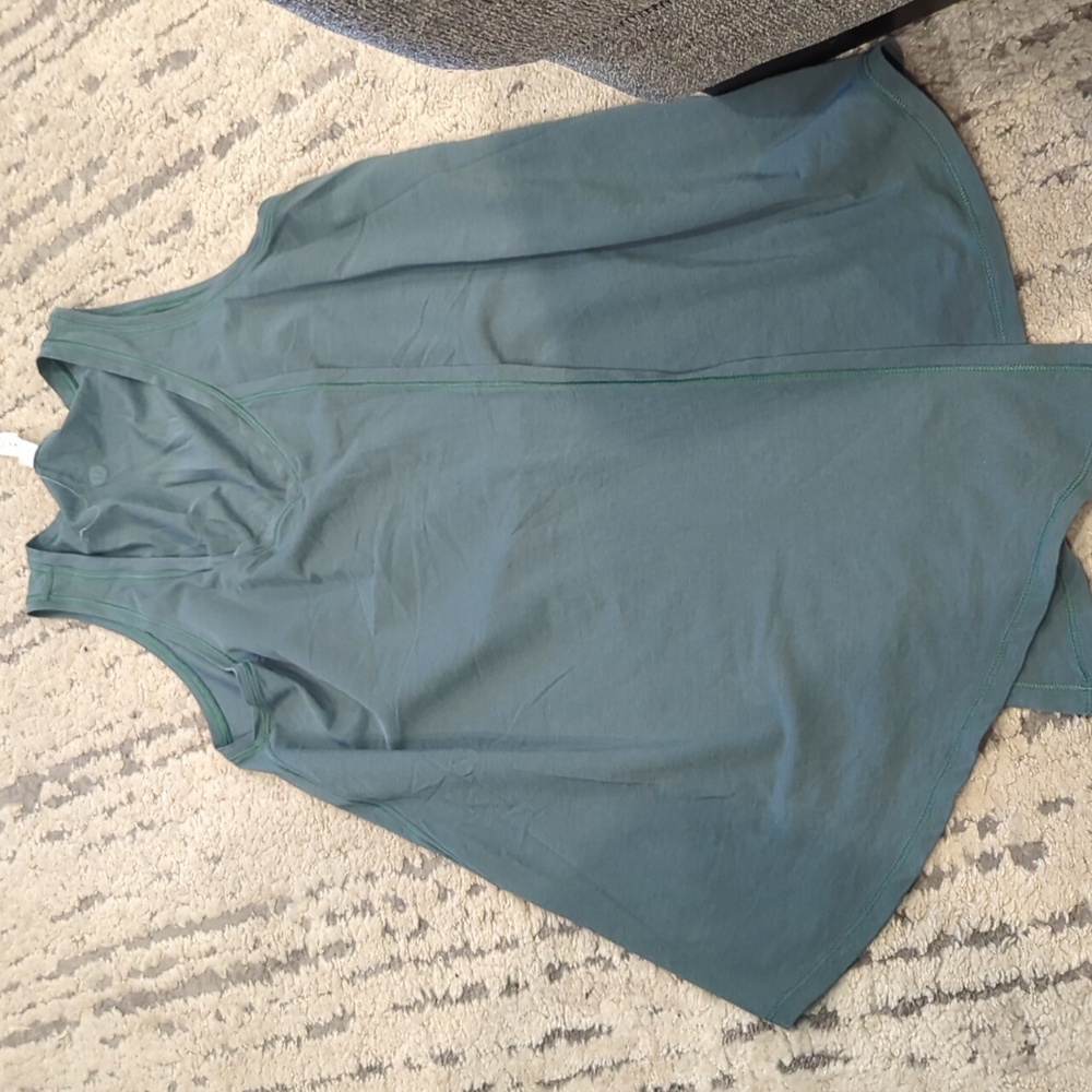 Lululemon Knot A Problem Tank Graphite Green - Picture 5 of 9